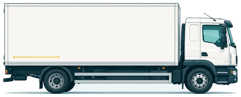 Illustrative Darstellung der Fahrzeugklasse Lkw